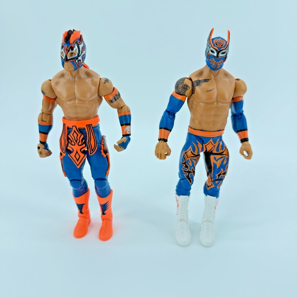 WWE Sin Cara Kalisto Wrestling Figures Luch Dragons Battlepack Series 42